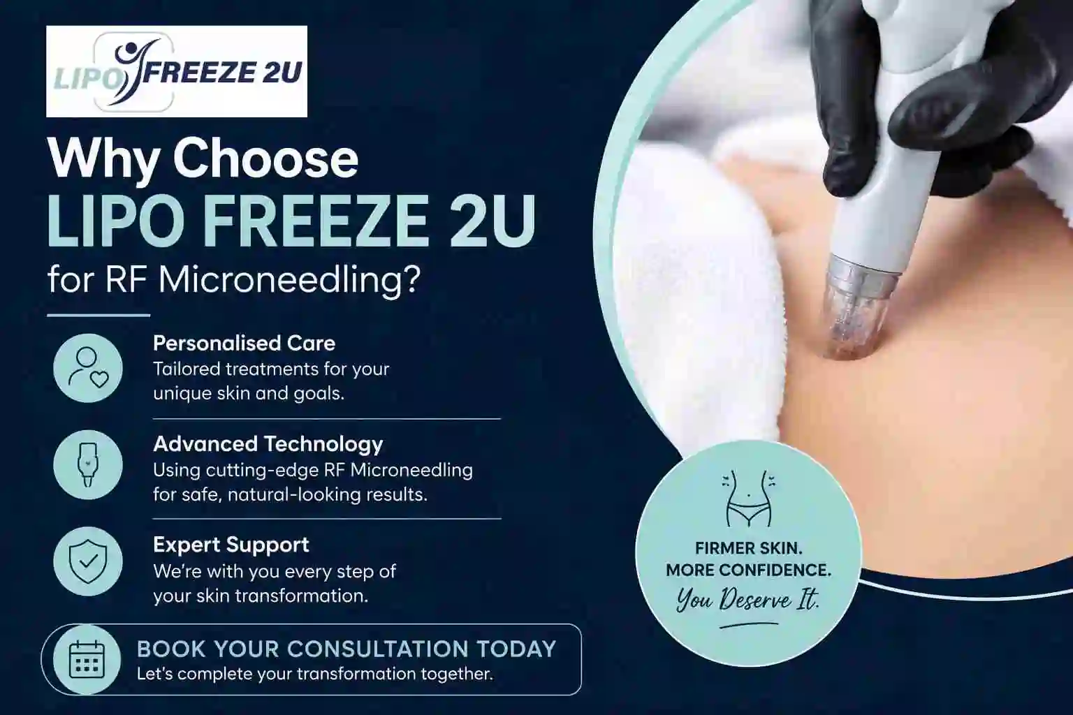 Why Choose LIPO FREEZE 2U for RF Microneedling Harpenden?
